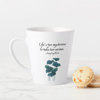 Caneca De Café Latte Mug de mensagem