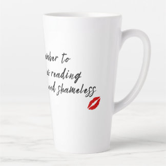 Caneca De Café Latte Mug do leitor romance