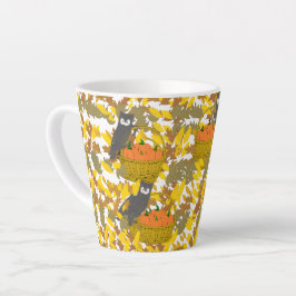 Caneca De Café Latte Mug Latte Automne Style Farmhouse - Décor Rustique