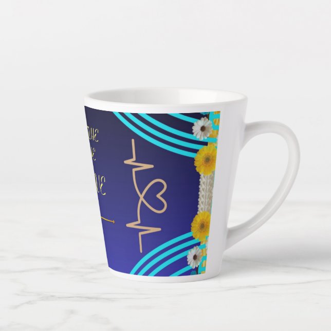 Caneca De Café Latte Mug of Wedding (Direita)