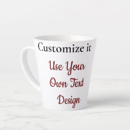 Caneca De Café Latte Mug personalizado