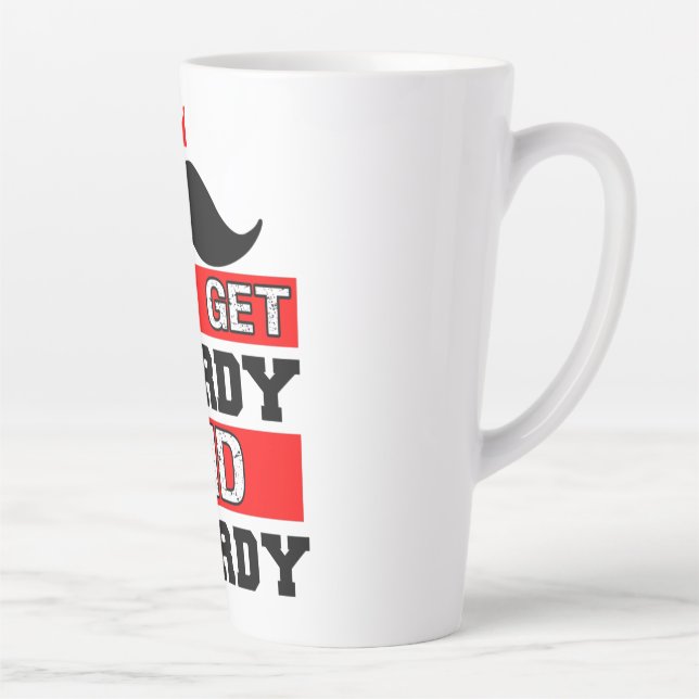 Caneca De Café Latte muinoskirsond (Direita)