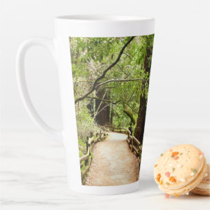 Caneca De Café Latte Muir Woods Path II - Fotografia natural