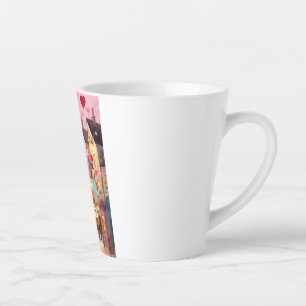 Caneca De Café Latte MUITOS VALENTINES PARA ENTREGA Caneca de Latte