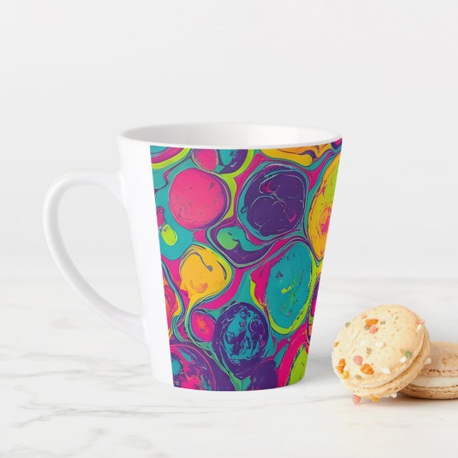 Caneca De Café Latte Multicolor (In Situ)