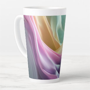 Caneca De Café Latte Murmurinhos em Movimento Pastel