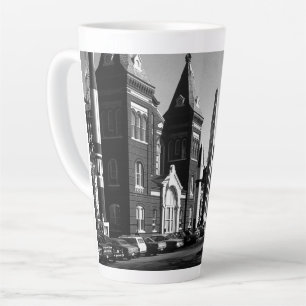 Caneca De Café Latte Museu Nacional do Espaço Aéreo Vintage EUA Washing