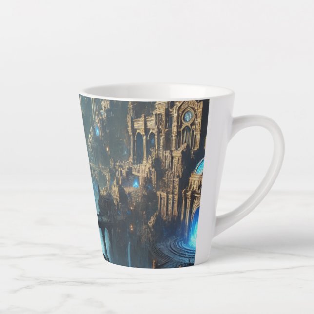 Caneca De Café Latte Muur Klokken (Direita)