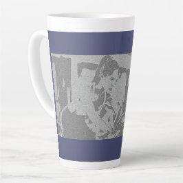 Caneca De Café Latte My Favorite Spinning Coach