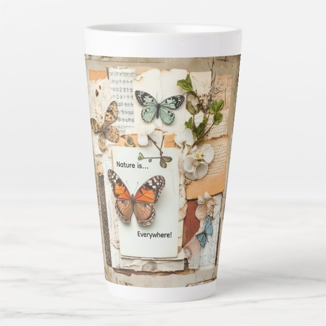 Caneca De Café Latte My Scrapbook (Frente)