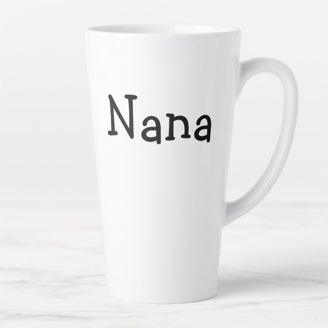 Caneca De Café Latte Nana Latte Mug (Direita)