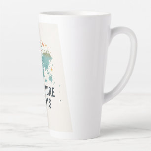 Caneca De Café Latte Não fale antes do café - minha taberna feliz