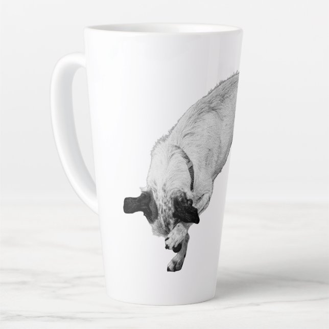 Caneca De Café Latte Não fui eu, prometo (Ângulo esquerdo)