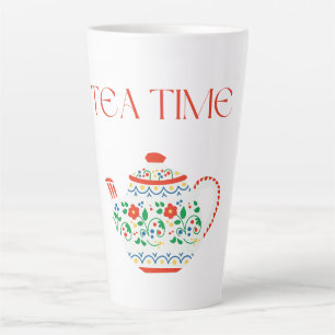 CANECA DE CAFÉ LATTE NAPKINAS DE CAFÉ DO CHÁ TIME