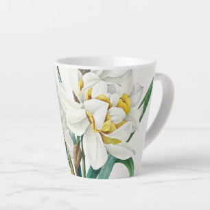 Caneca De Café Latte Narciso Duplo, Pierre-Joseph Redouté, 1827