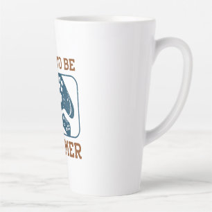 Caneca De Café Latte Nascer De Presente Para Jogador