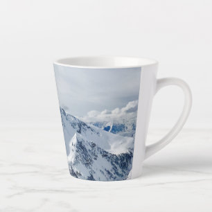 Caneca De Café Latte Natal de inverno 90