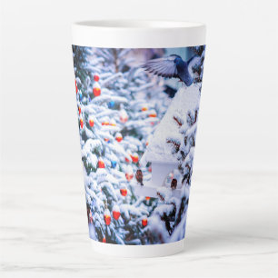 Caneca De Café Latte Natal lindo