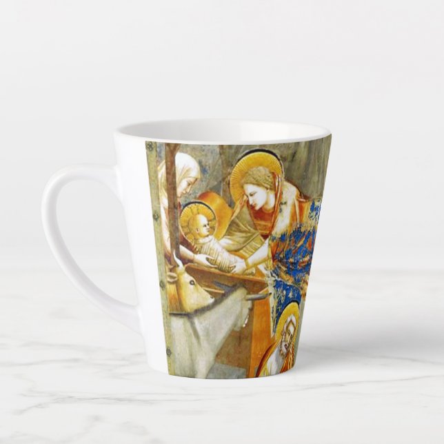 Caneca De Café Latte Natividade Nascimento de Jesus (Esquerda)