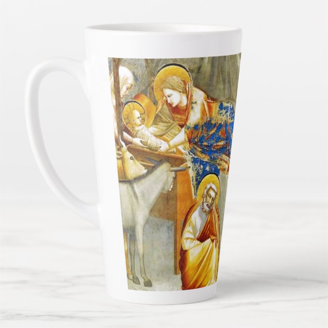 Caneca De Café Latte Natividade Nascimento de Jesus (Esquerda)