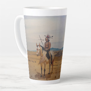 Caneca De Café Latte Navajo, por Gary Poling