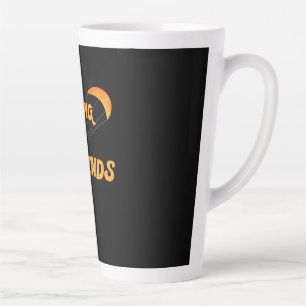 Caneca De Café Latte Navegando Nos Ventos