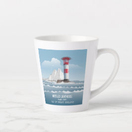 Caneca De Café Latte Needles Lighthouse