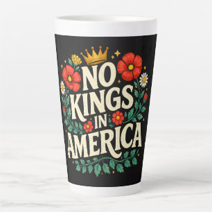 Caneca De Café Latte Nenhum Rei América