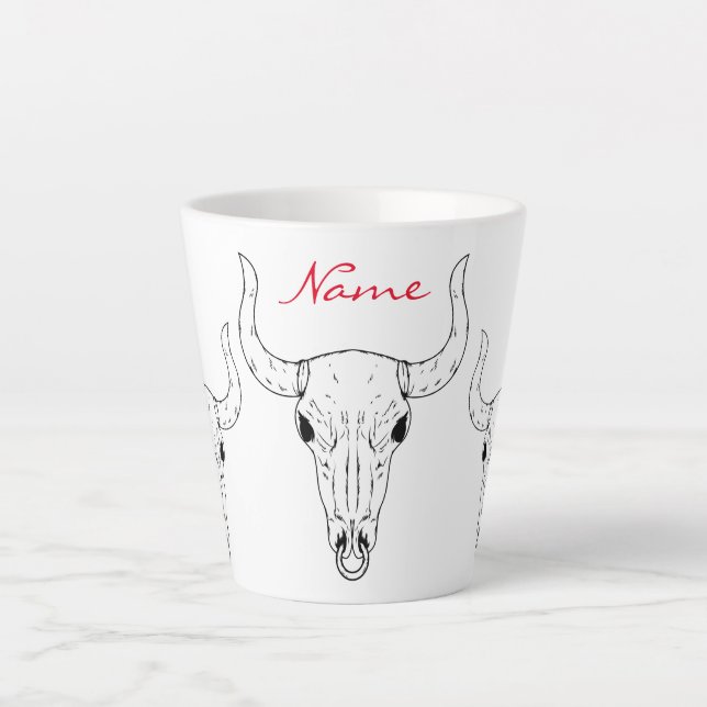 Caneca De Café Latte Nenhuma Tela Ever Thunder_Cove (Frente)