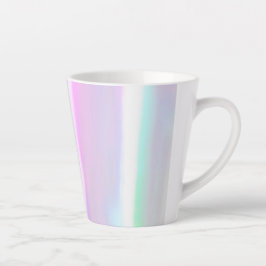 Caneca De Café Latte Neon Cotton Candy Latte Mug