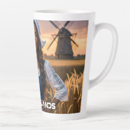 CANECA DE CAFÉ LATTE NETHERLANDS - DUTCH