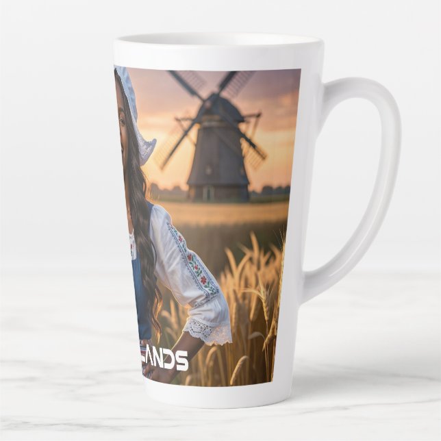 CANECA DE CAFÉ LATTE NETHERLANDS - DUTCH (Direita)