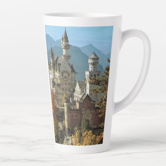 Caneca De Café Latte Neuschwanstein (Direita)