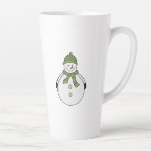 Caneca De Café Latte Neve fria