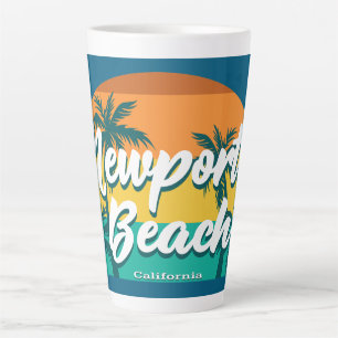 Caneca De Café Latte Newport Beach California