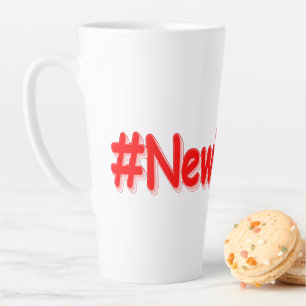 Caneca De Café Latte "#NewYorker " Design bonito. Comprar Agora