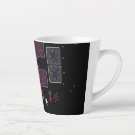 Caneca De Café Latte Night Stars Mug
