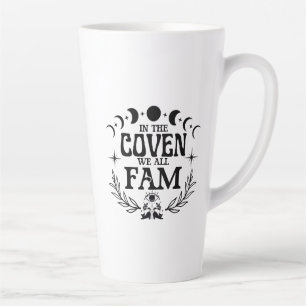 Caneca De Café Latte No forno, todos nós amamos a camisa