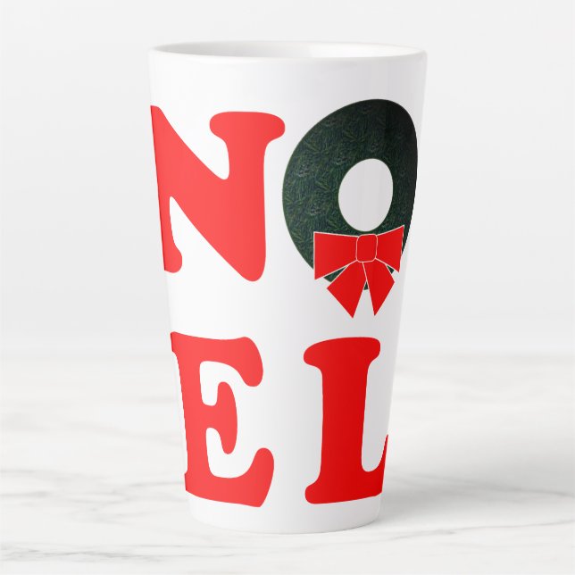 Caneca De Café Latte NOEL Christmas  (Frente)