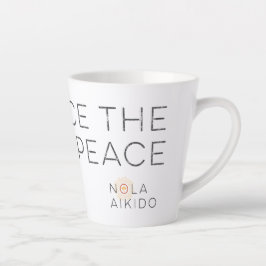Caneca De Café Latte NOLA Aikido Latte Mug