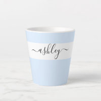 Nome Elegante em Script Typography Blue