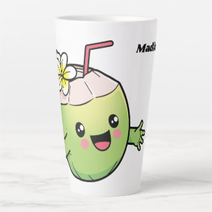 Caneca De Café Latte Nome personalizado Couts de Cuta