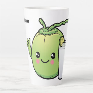 Caneca De Café Latte Nome personalizado Couts de Cuta