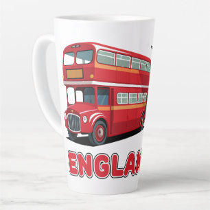 Caneca De Café Latte Nome Personalizado Londres Inglaterra