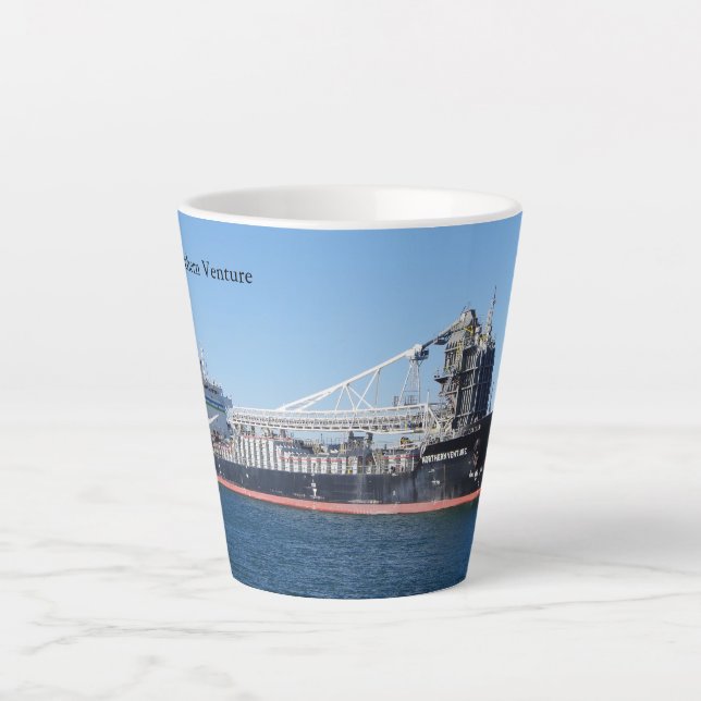 Caneca De Café Latte Norte Venture latte (Frente)