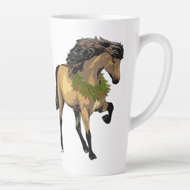 Caneca De Café Latte Nouvelle Christmas (Direita)