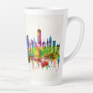 Caneca De Café Latte Nova Iorque Skyline
