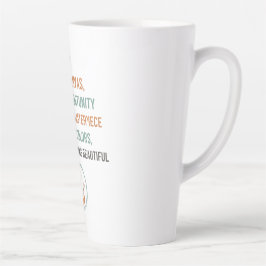 Caneca De Café Latte Nova Tela Amanhecer