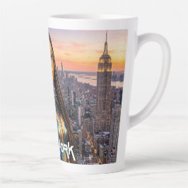 CANECA DE CAFÉ LATTE NOVA YORK - NYC -