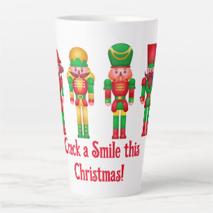 Caneca De Café Latte Nozes de Natal
